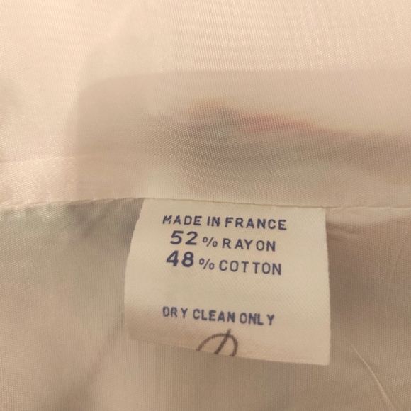 Vintage Blazer Short Sleeve Slim Fit  XS-S Floral Pink and Green - Picture 6 of 9